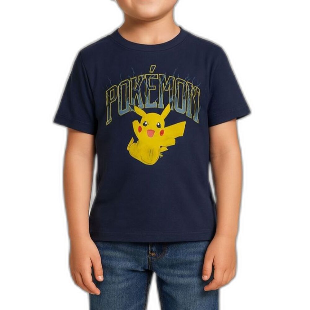 🔥 5 for $30 🔥 Pokemon Boys Pikachu Graphic T-Shirt | Size M (8)
